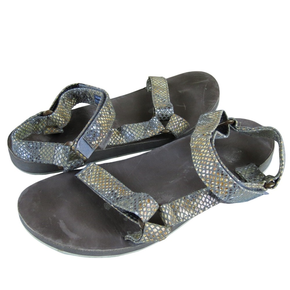 Teva Women's 1006324 Sport Sandals Brown Synthetic Sz 10 Medium Used 2025